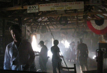 Adam Mason - filming Blood River